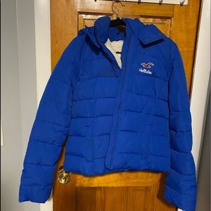 Hollister puffer jacket